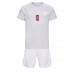Cheap Denmark Christian Eriksen #10 Away Football Kit Children World Cup 2022 Short Sleeve (+ pants)
